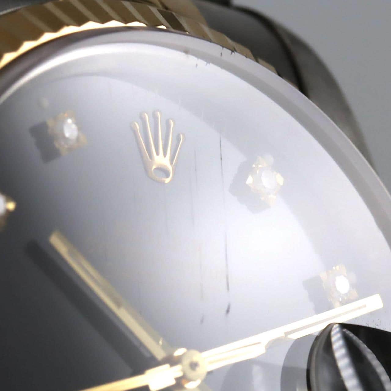 ロレックス デイトジャスト 16233G. SSxYG 自動巻 E番