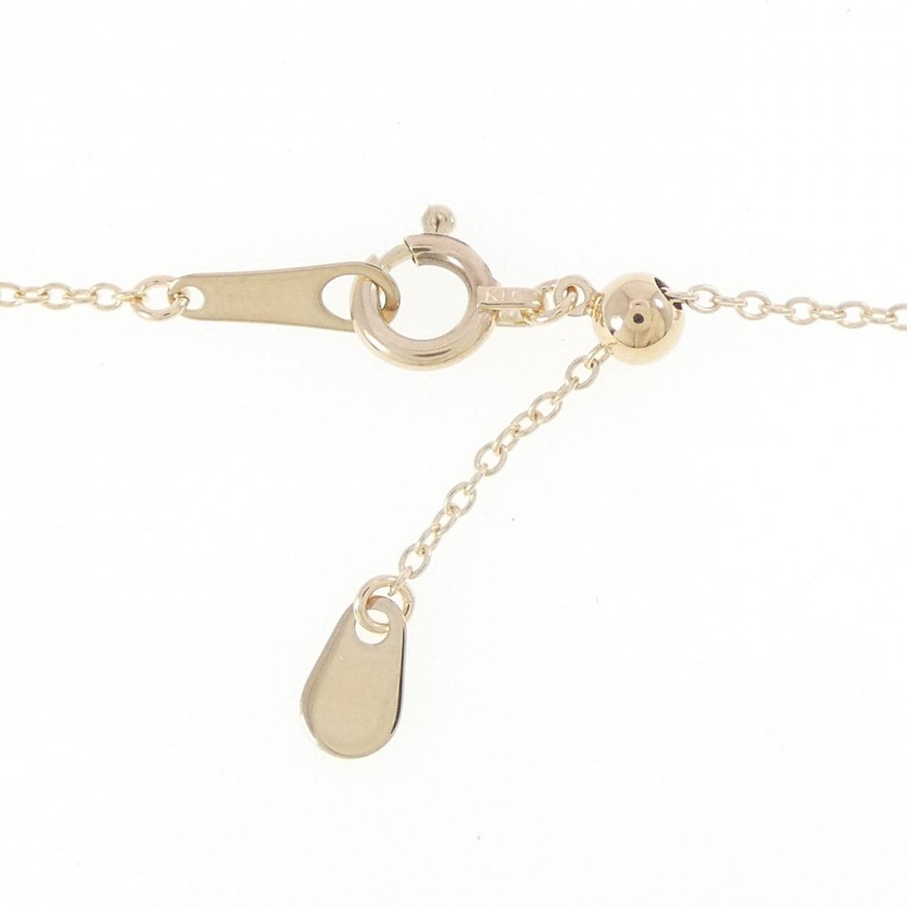 【リメイク】K10YG ダイヤモンド ネックレス 0.20CT