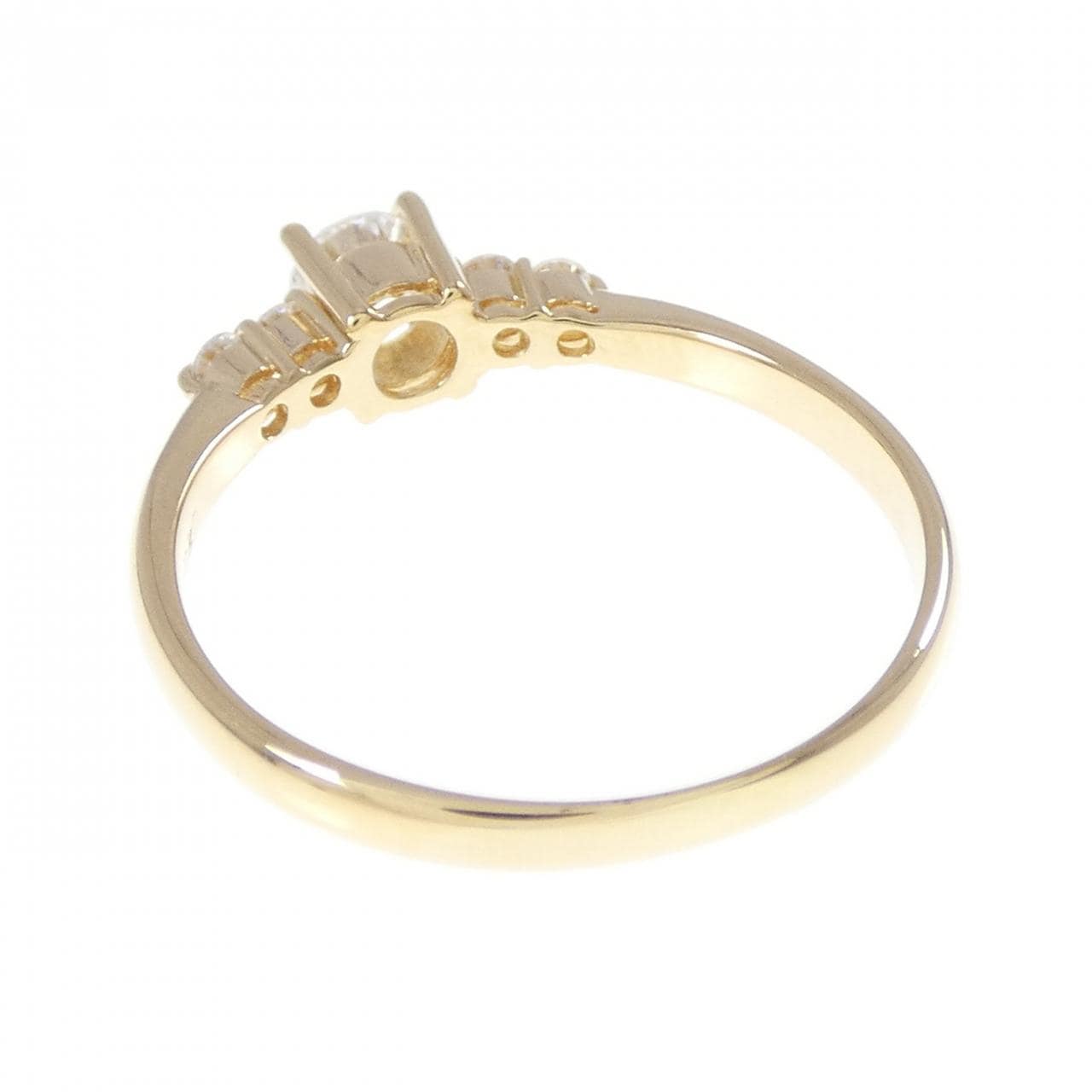 K18YG ダイヤモンド リング 0.22CT