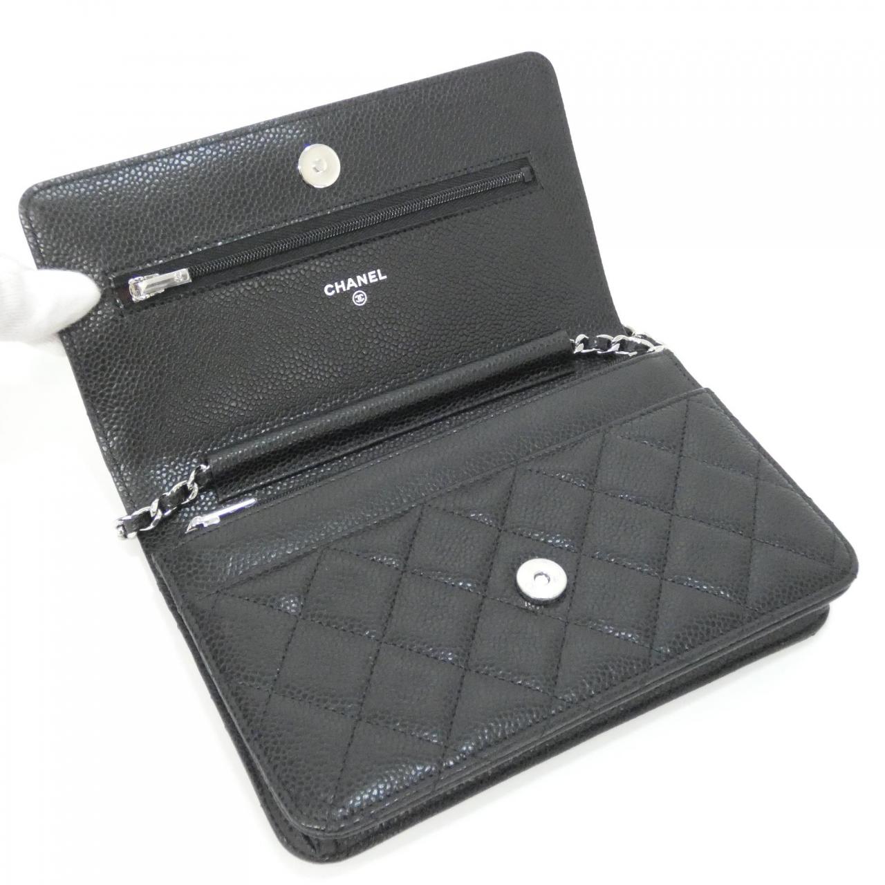 シャネル タイムレスクラシック ライン AP0250 チェーンウォレット