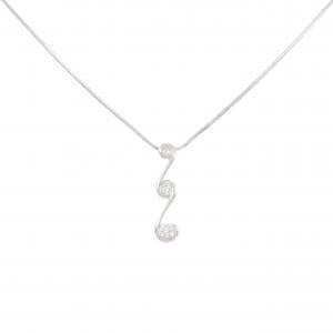 PT900/PT850 ダイヤモンド ネックレス 0.24CT