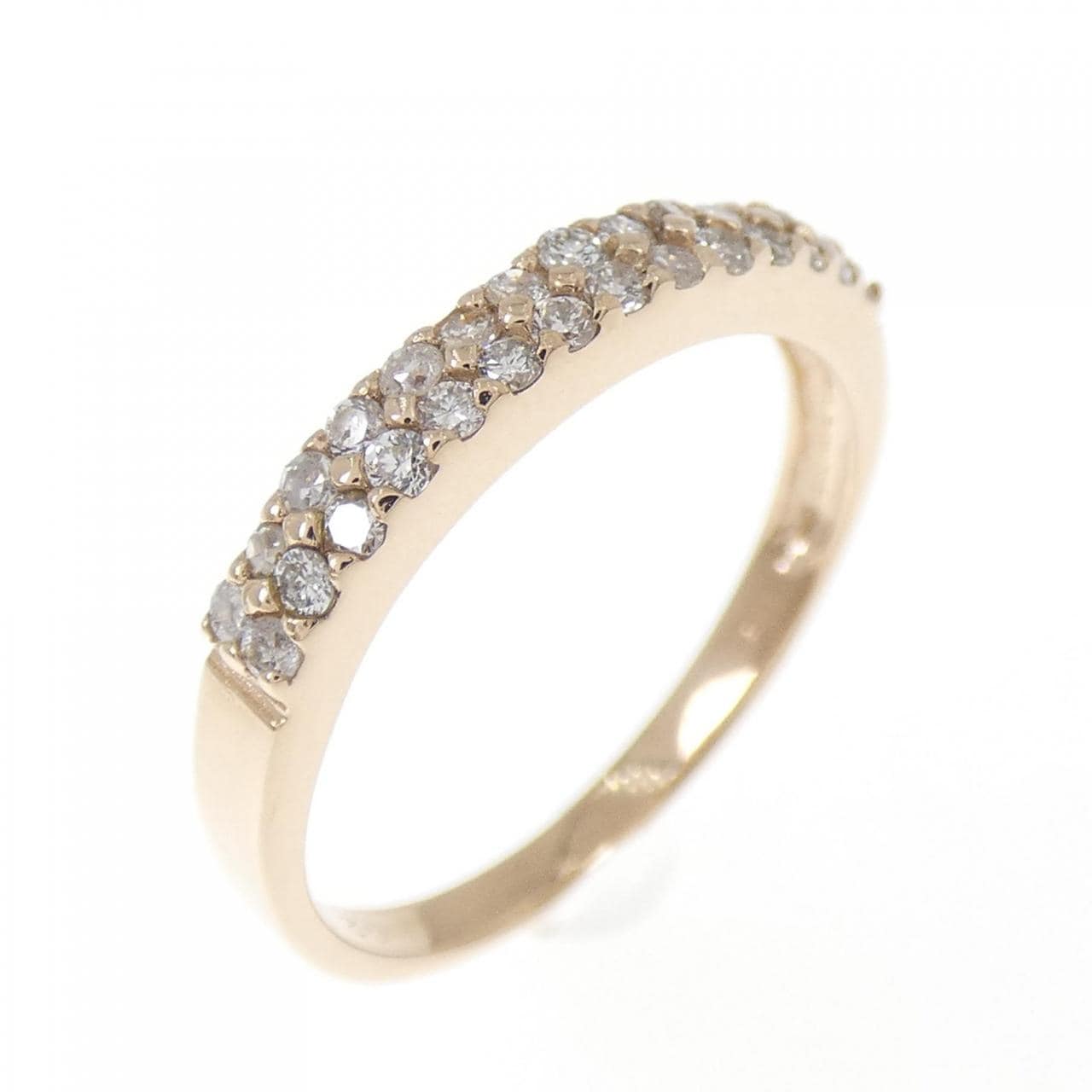 K18PG ダイヤモンド リング 0.2CT