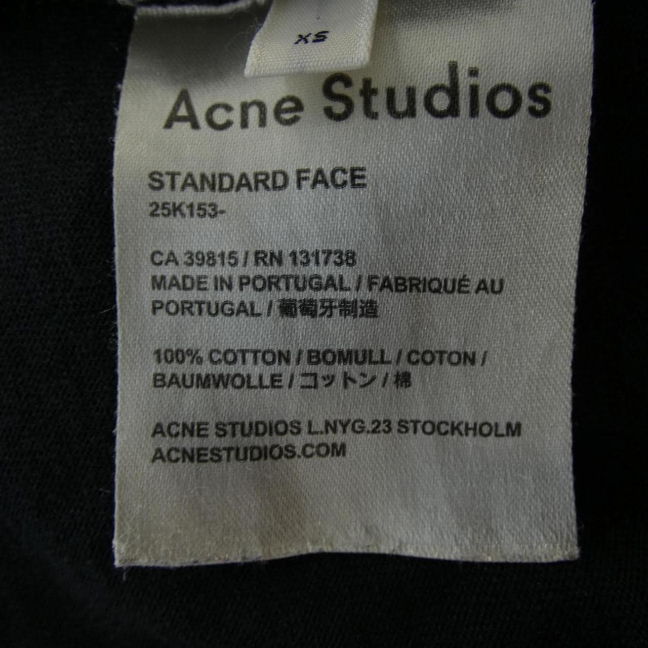 ACNESTUDIOS ACNE STUDIOS T恤
