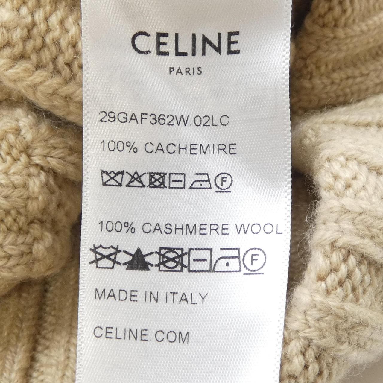 CELINE賽琳針織帽
