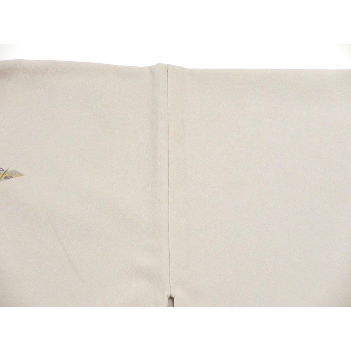 単衣　訪問着　友禅金彩加工　刺繍入り　身幅Ｌ寸