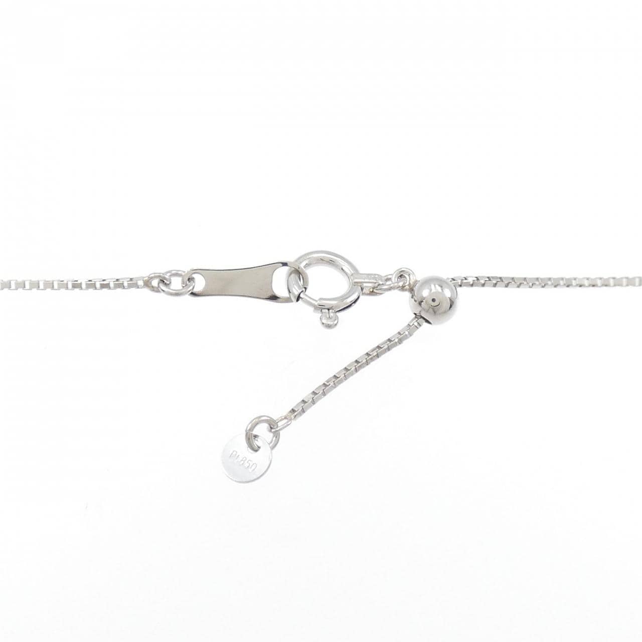 PT850 ソリティア ダイヤモンド ネックレス 0.57CT