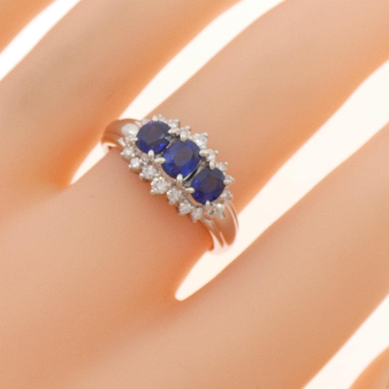 PT900 サファイヤ リング 1.16CT