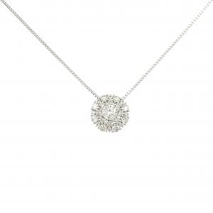 PT950/PT850 ダイヤモンド ネックレス 0.40CT