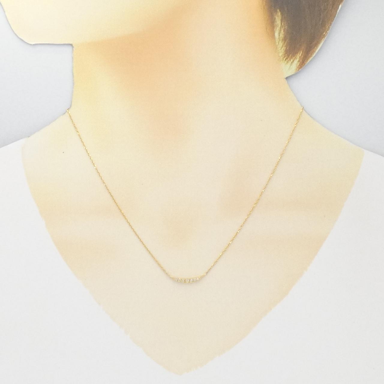 Agete鑽石項鍊 0.07CT