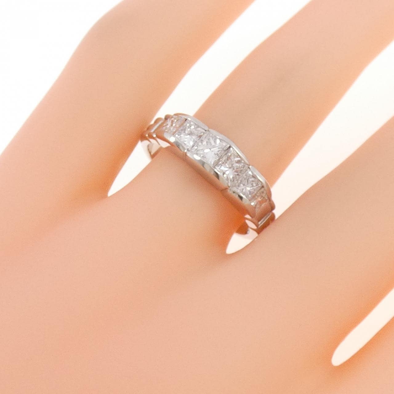 PT900 ダイヤモンド リング 1.076CT