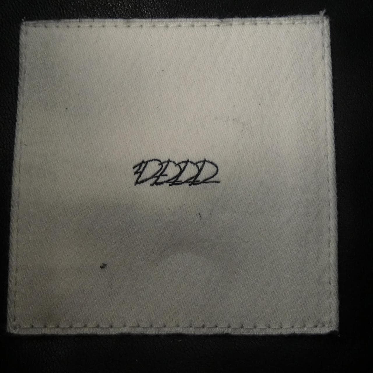 DDDD 0812002 レザーライダースジャケット