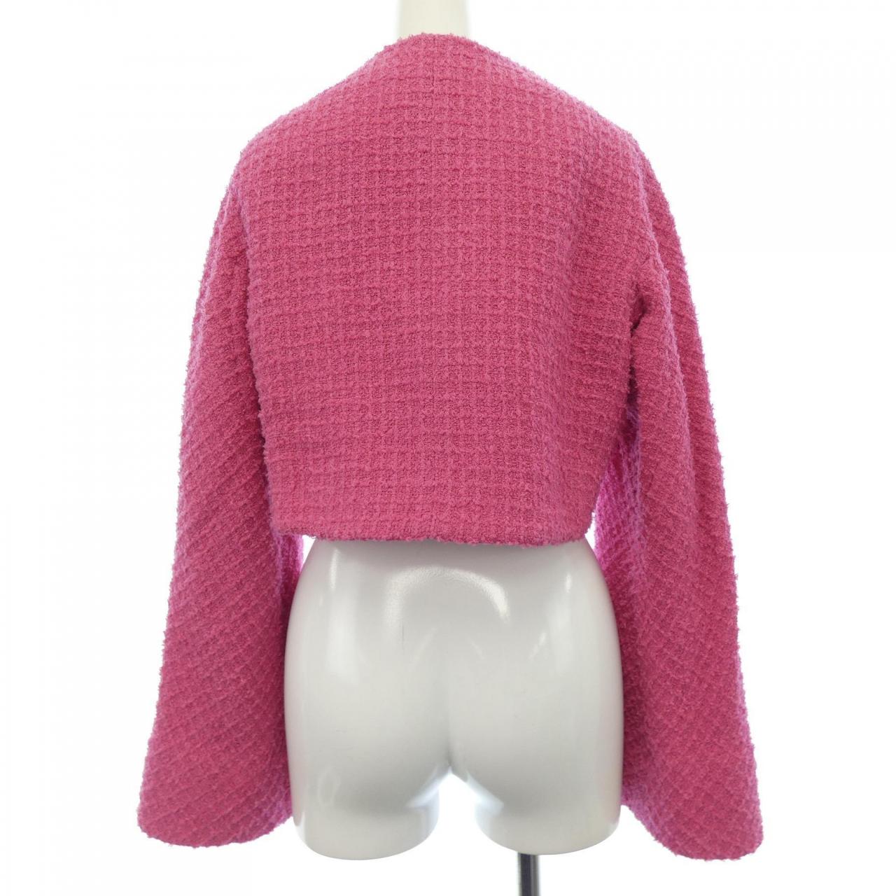 シャネル CHANEL ノーカラージャケット
