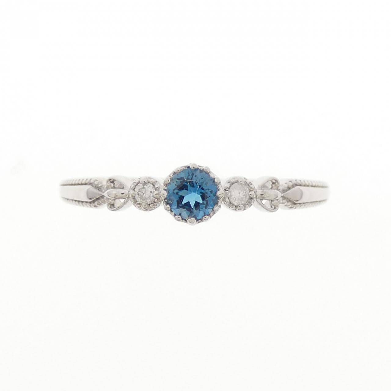 K10WG ブルートパーズ リング