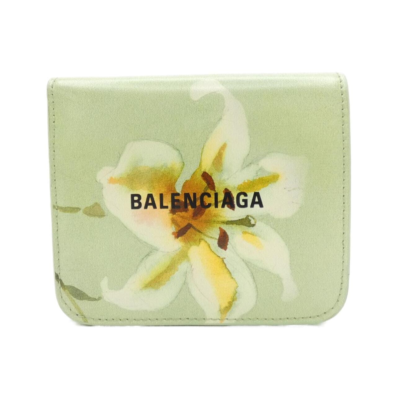 BALENCIAGA Cash Flap Coin &amp; Card Holder 594216 2AAPN Wallet