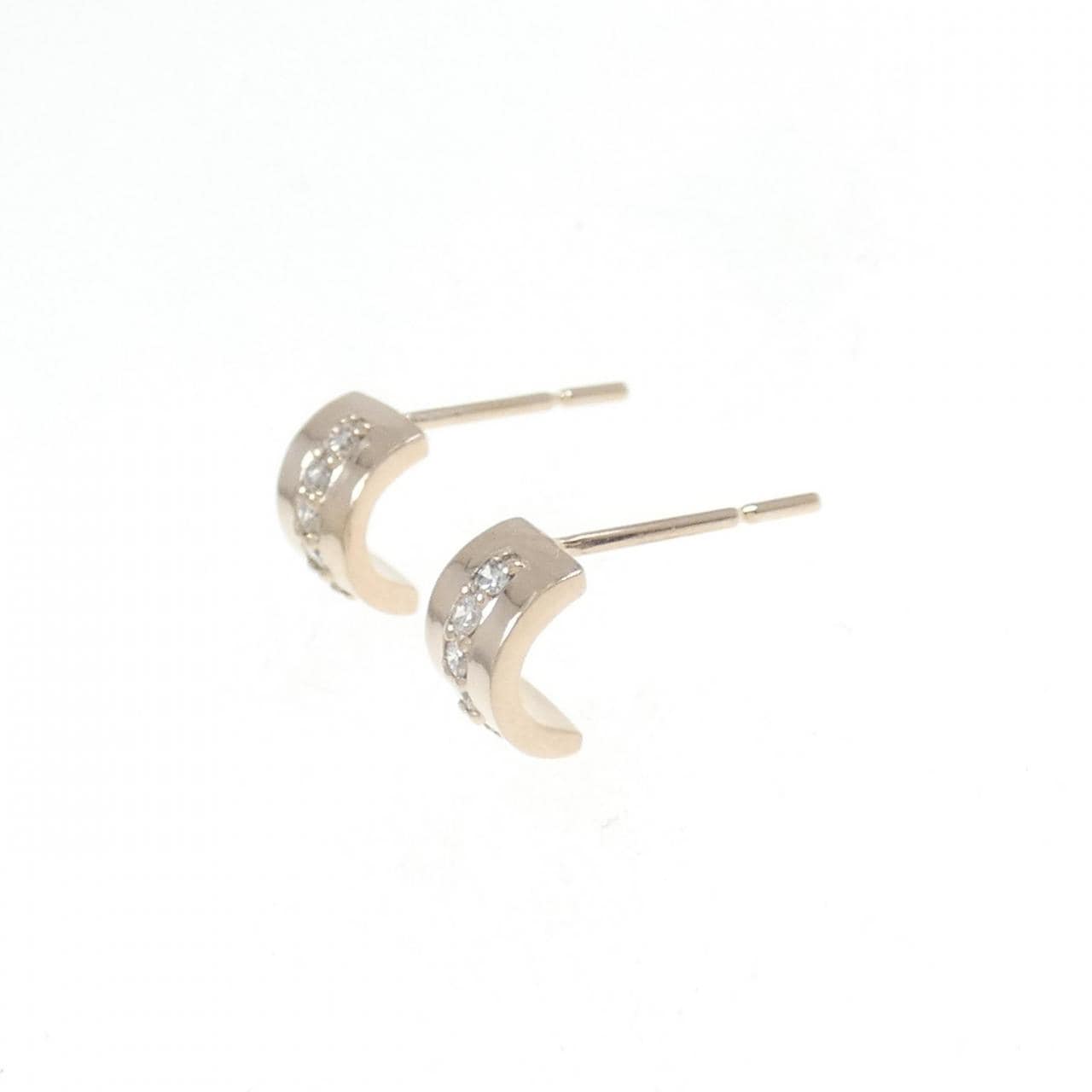 K18PG ダイヤモンド ピアス