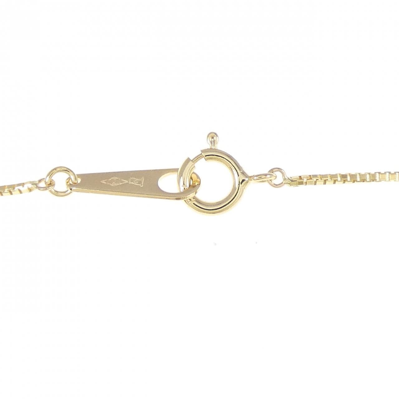 K18YG ダイヤモンド ネックレス 0.53CT