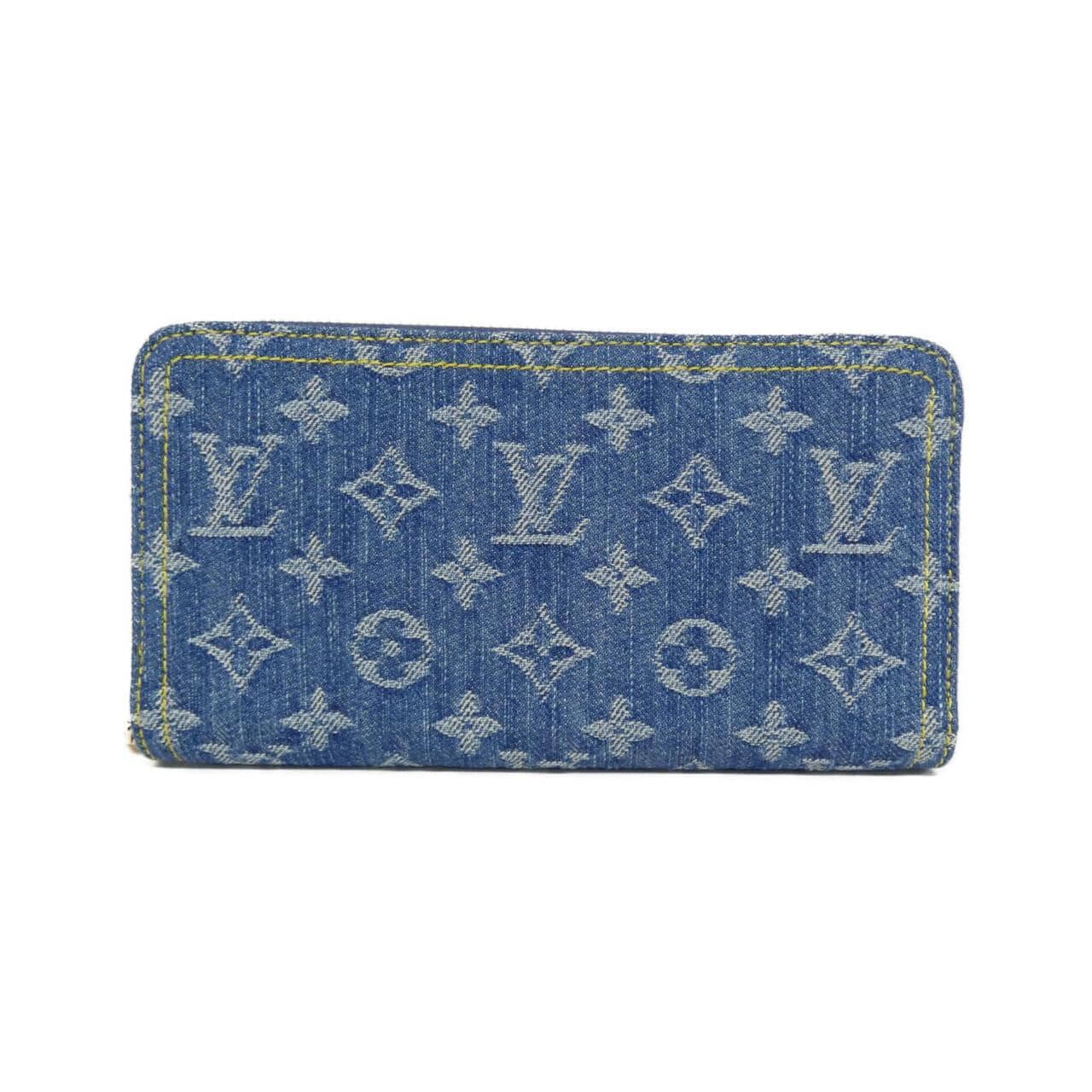 ルイヴィトン LVリミックス(モノグラム デニム) ジッピー ウォレット M82958 財布