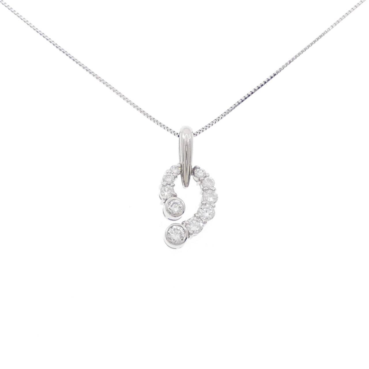PT ダイヤモンド ネックレス 0.74CT