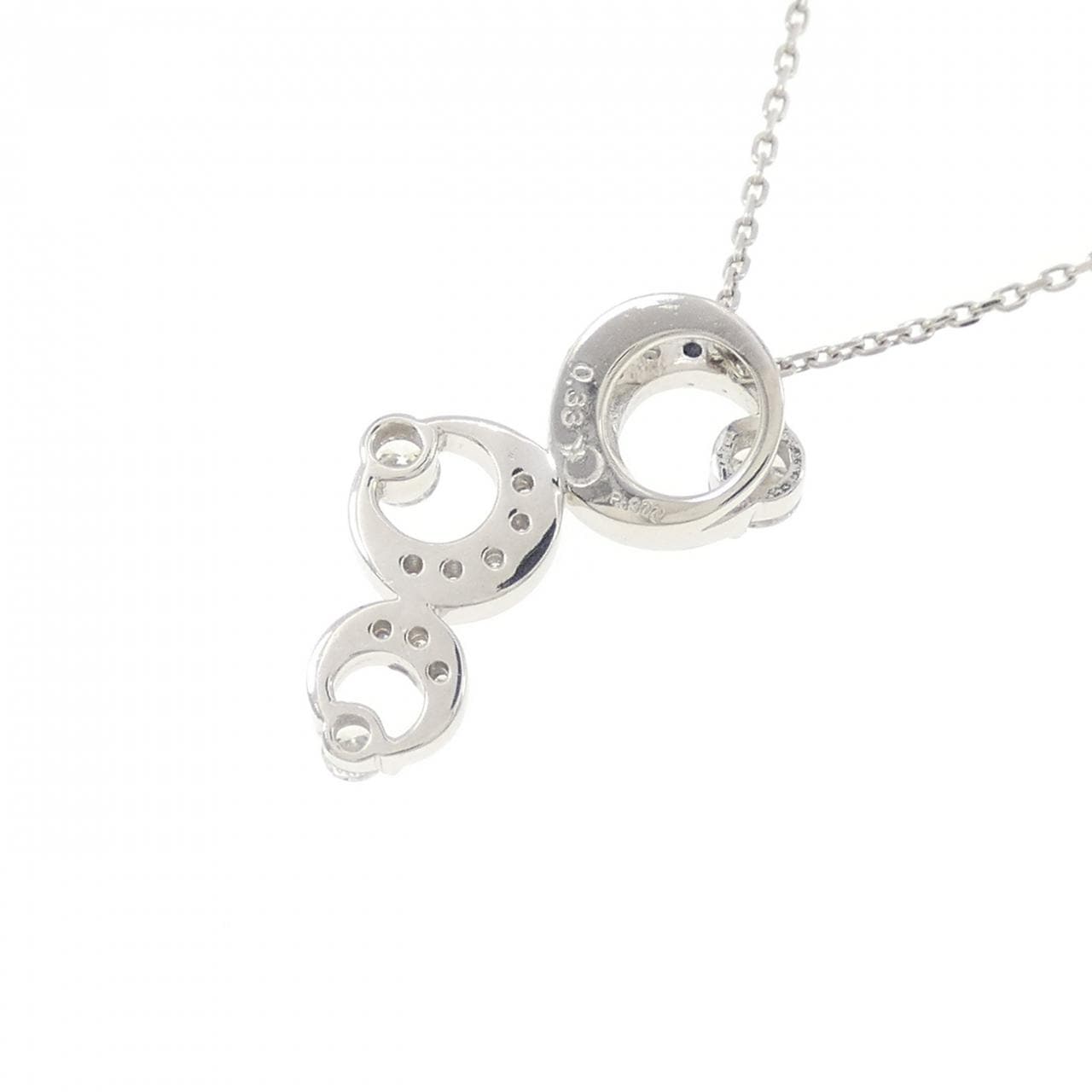 PT ダイヤモンド ネックレス 0.33CT