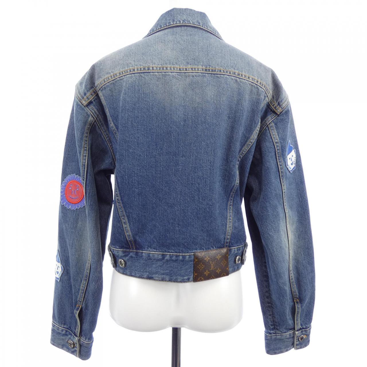 ルイヴィトン LOUIS VUITTON FOJA37GM1 草間彌生 デニムジャケット
