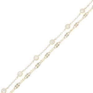 【リメイク】K10YG ダイヤモンド ブレスレット 0.30CT