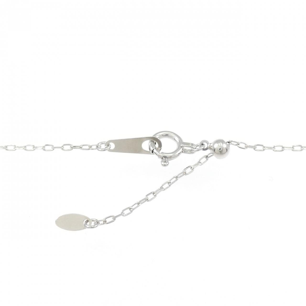 K18WG ダイヤモンド ネックレス 0.05CT