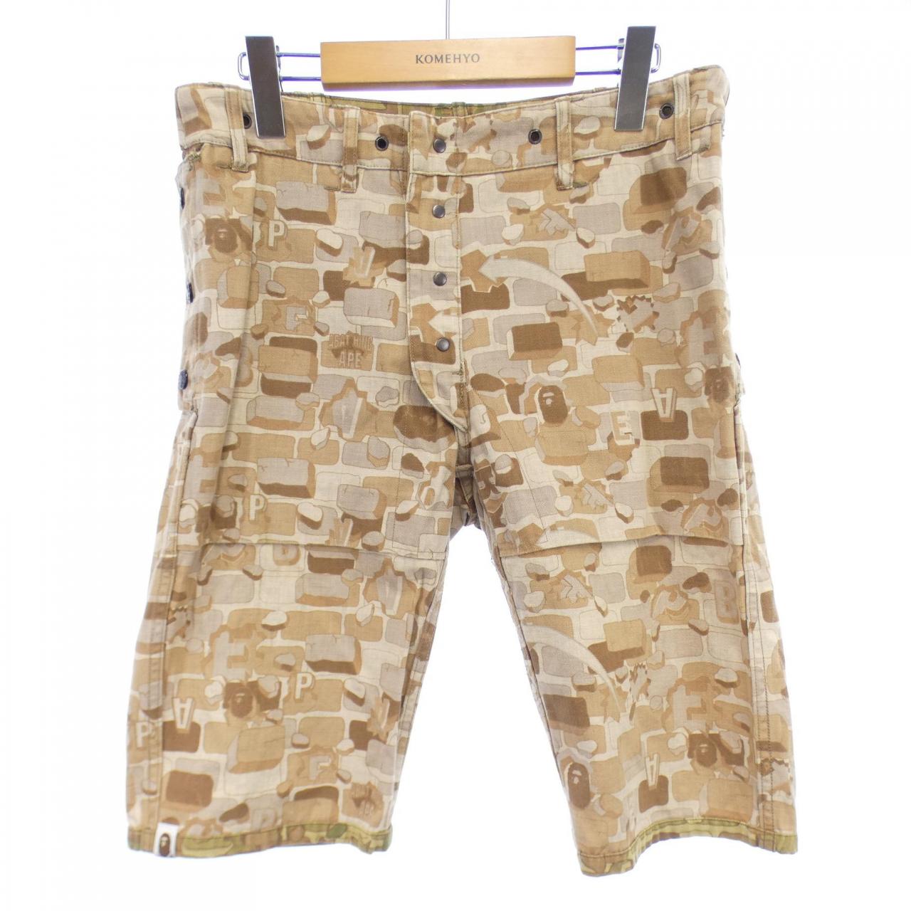 アベイシングエイプ A BATHING APE ショートパンツ