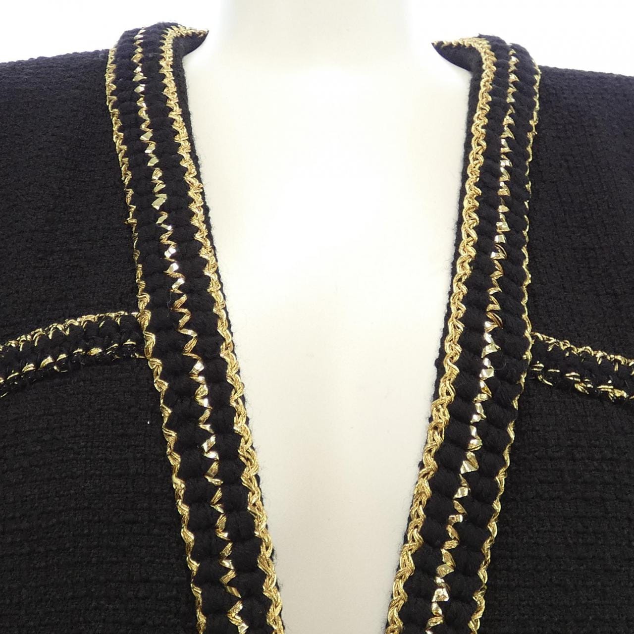 シャネル CHANEL P56911V30555 17A ノーカラージャケット