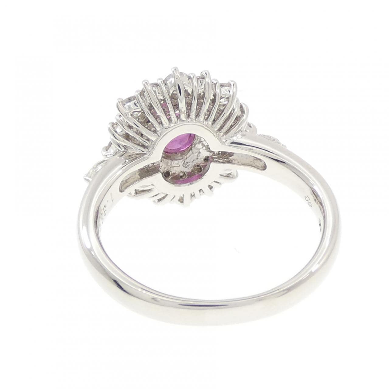 PT850 ルビー リング 1.38CT