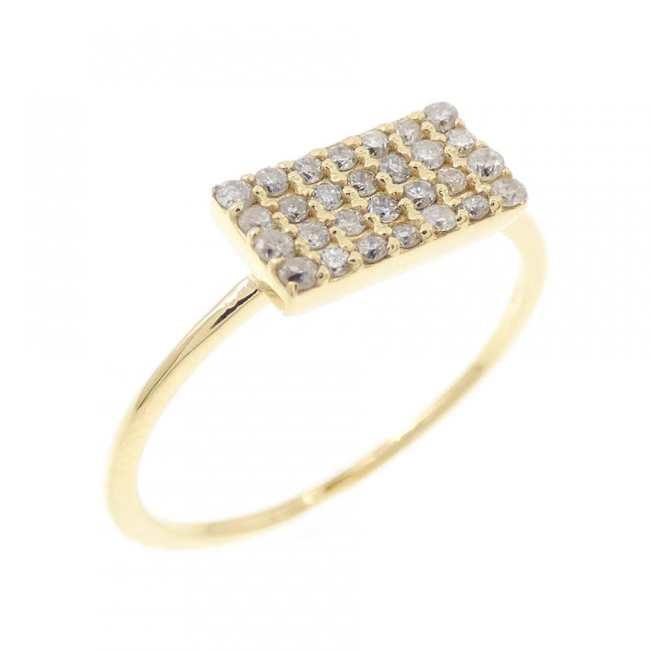 K18YG ダイヤモンド リング 0.14CT
