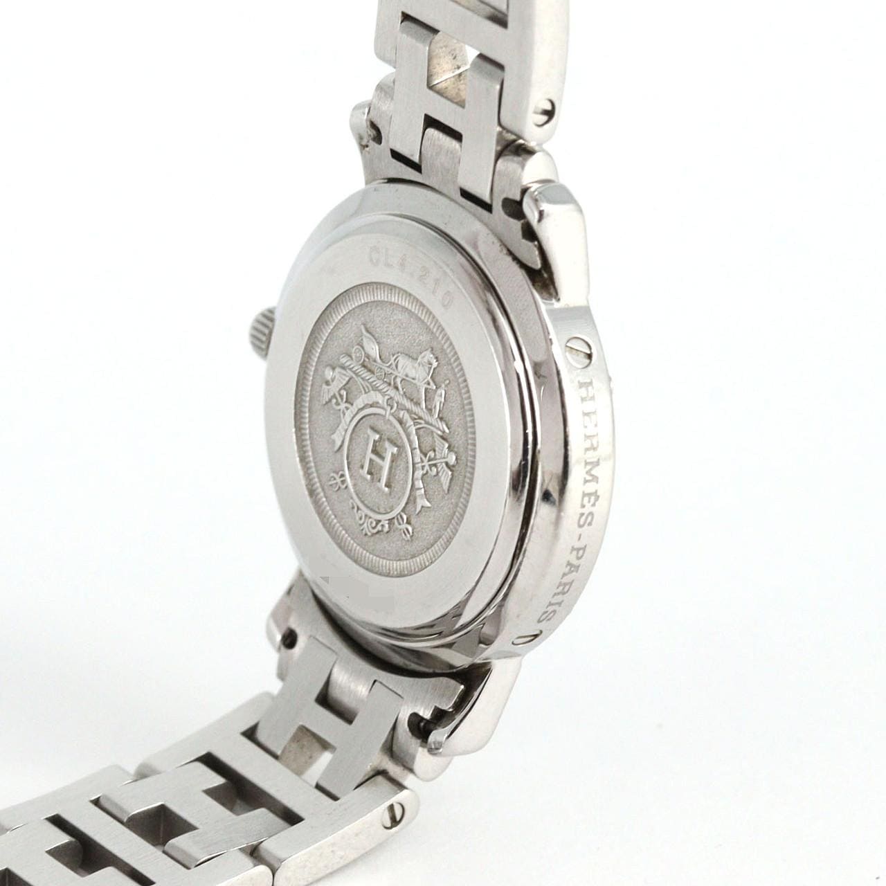 【ノーメンテナンス還元価格】エルメス クリッパー CL4.210 SS クォーツ