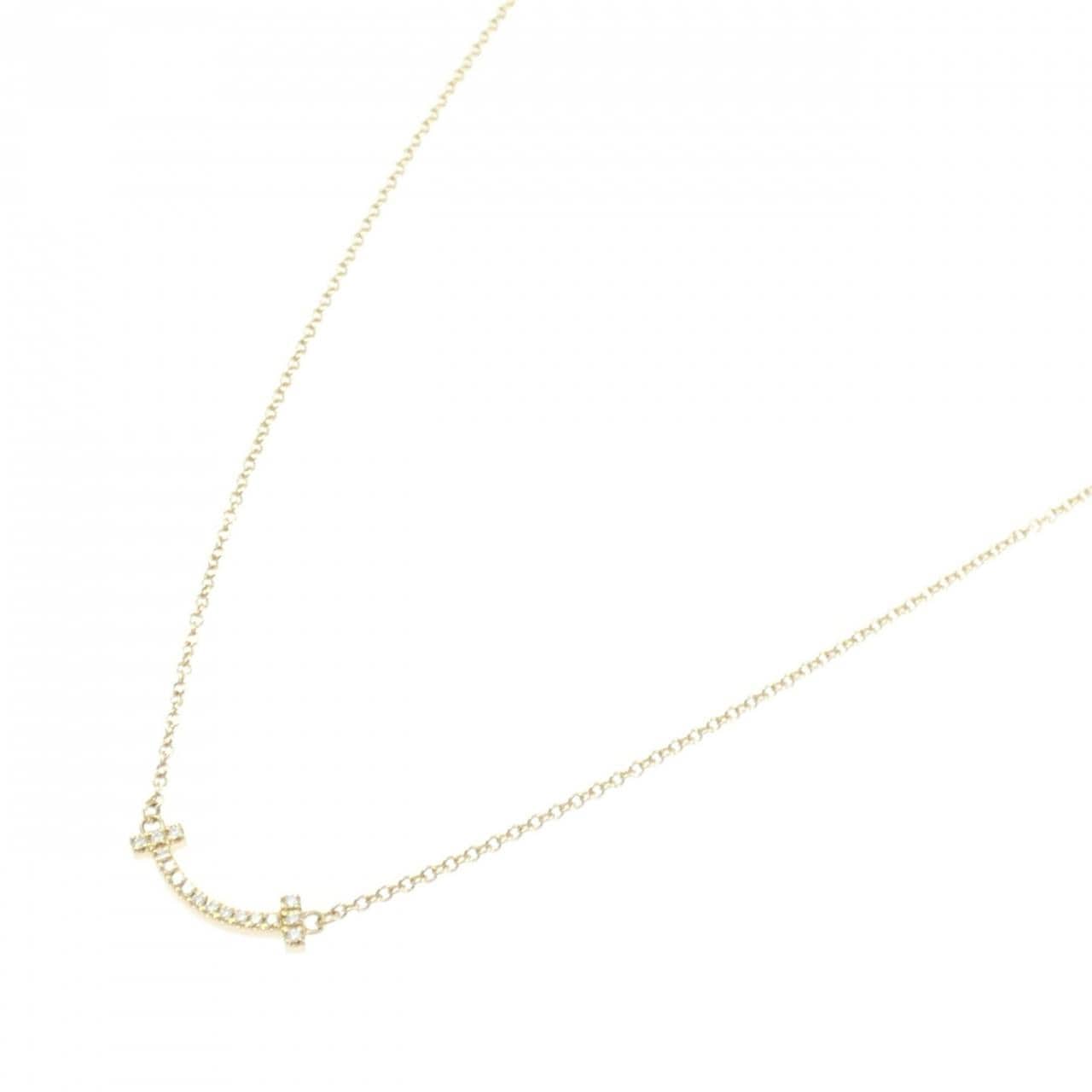 ティファニー Tスマイル ミニ ネックレス