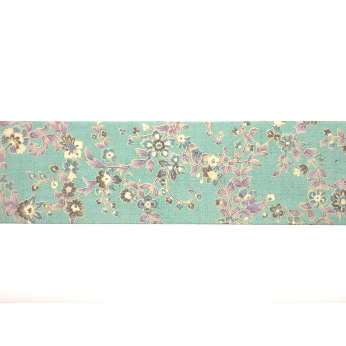 【未使用品】名古屋帯　ムガ　全通柄【岡重】