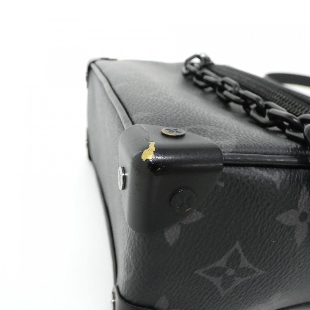 LOUIS VUITTON Monogram Eclipse Mini Soft Trunk M44735 Shoulder Bag
