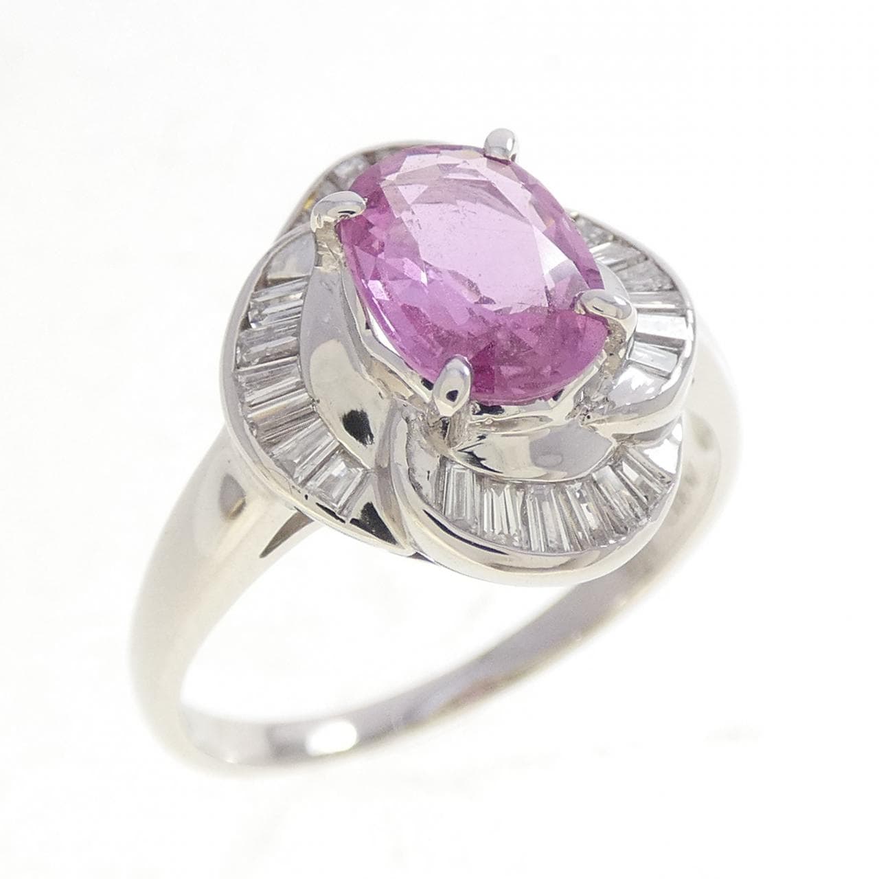 PT900 サファイヤ リング 1.15CT