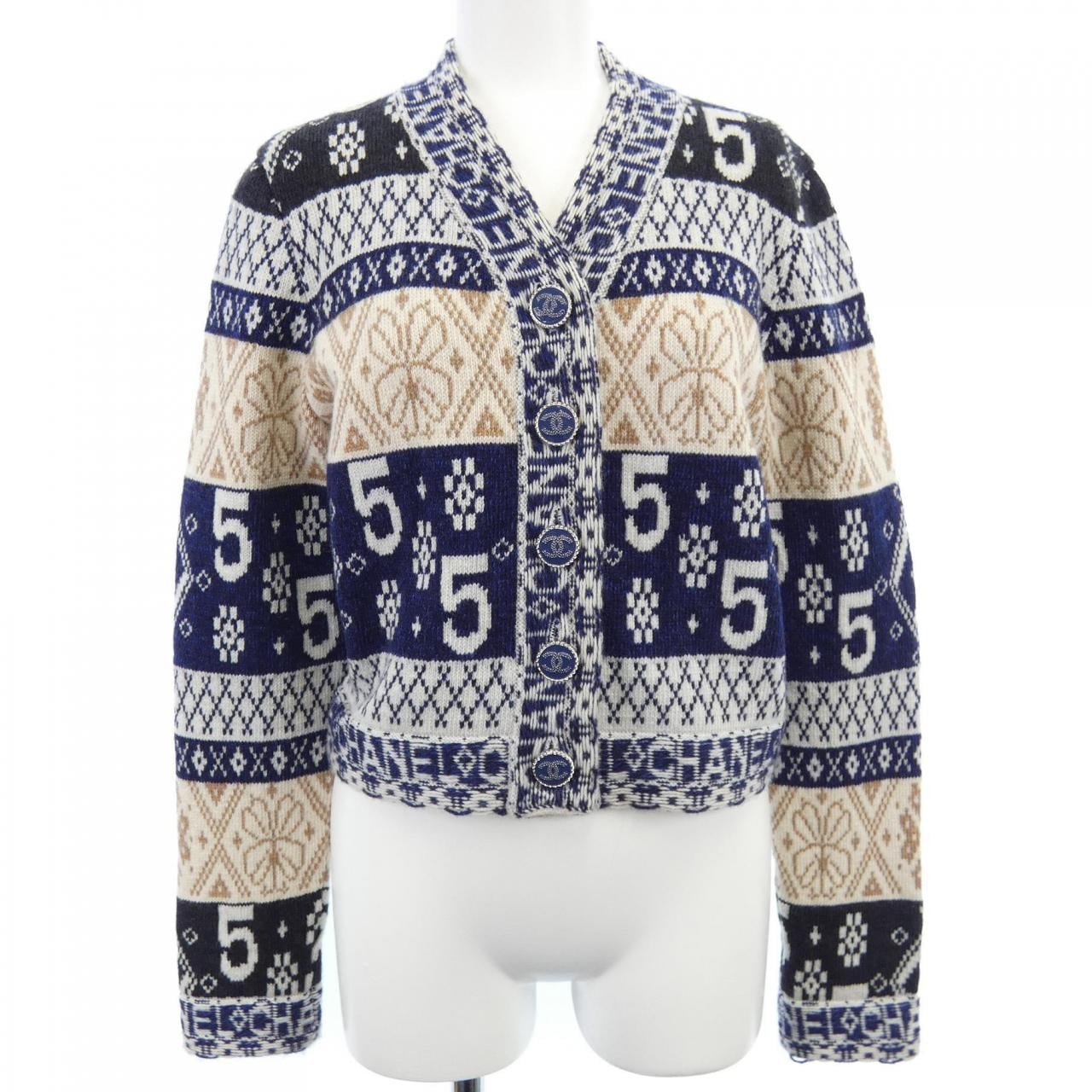 シャネル CHANEL P65173K60935 20B カーディガン