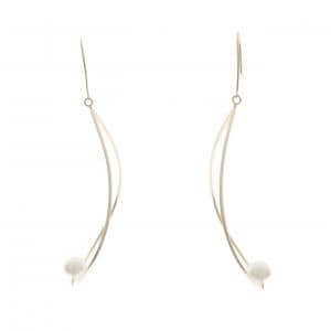 K18YG アコヤパール ピアス 6.1mm