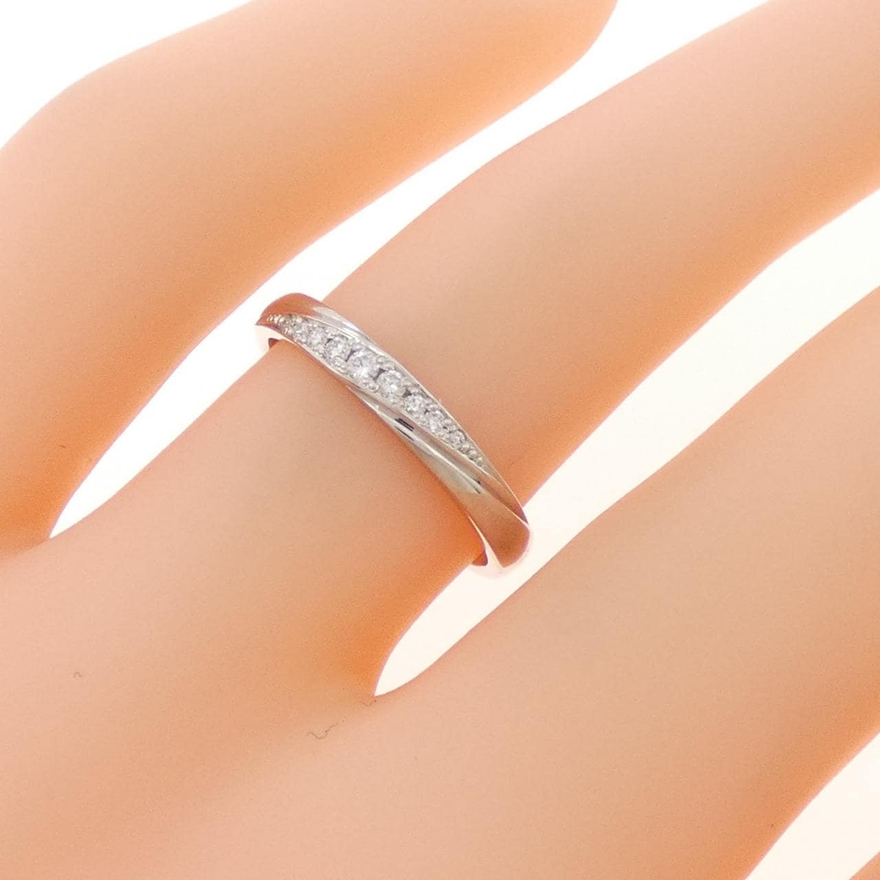 PT999 ダイヤモンド リング 0.06CT