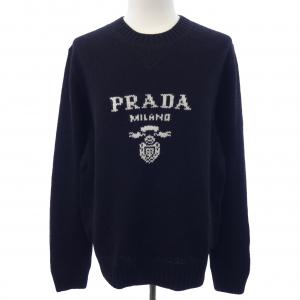 プラダ PRADA ウール×カシミヤクルーネックセーター UMB223 S211 1YMW ニット