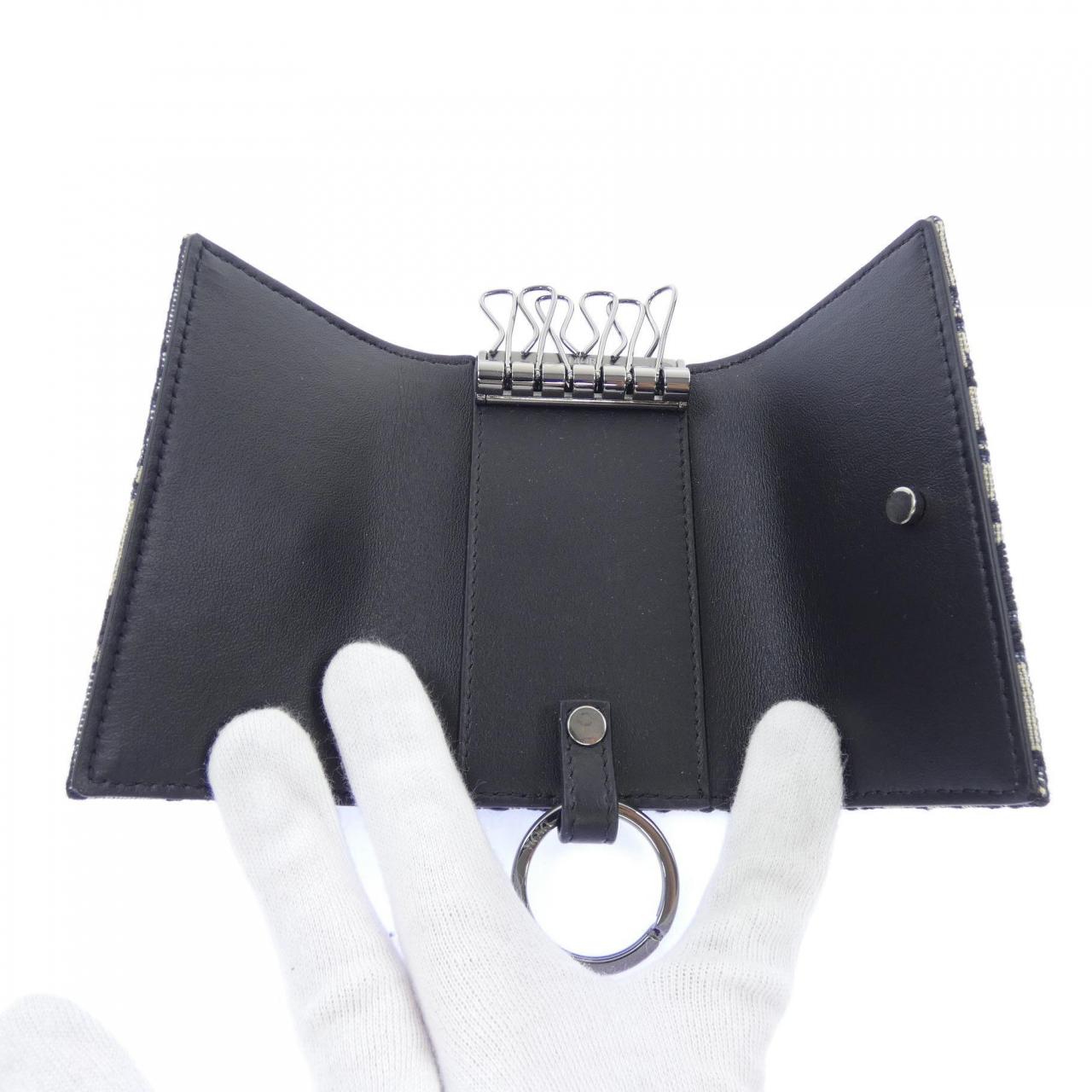 ディオール DIOR オブリーク　ジャガード 2ESKH281YSE KEY CASE