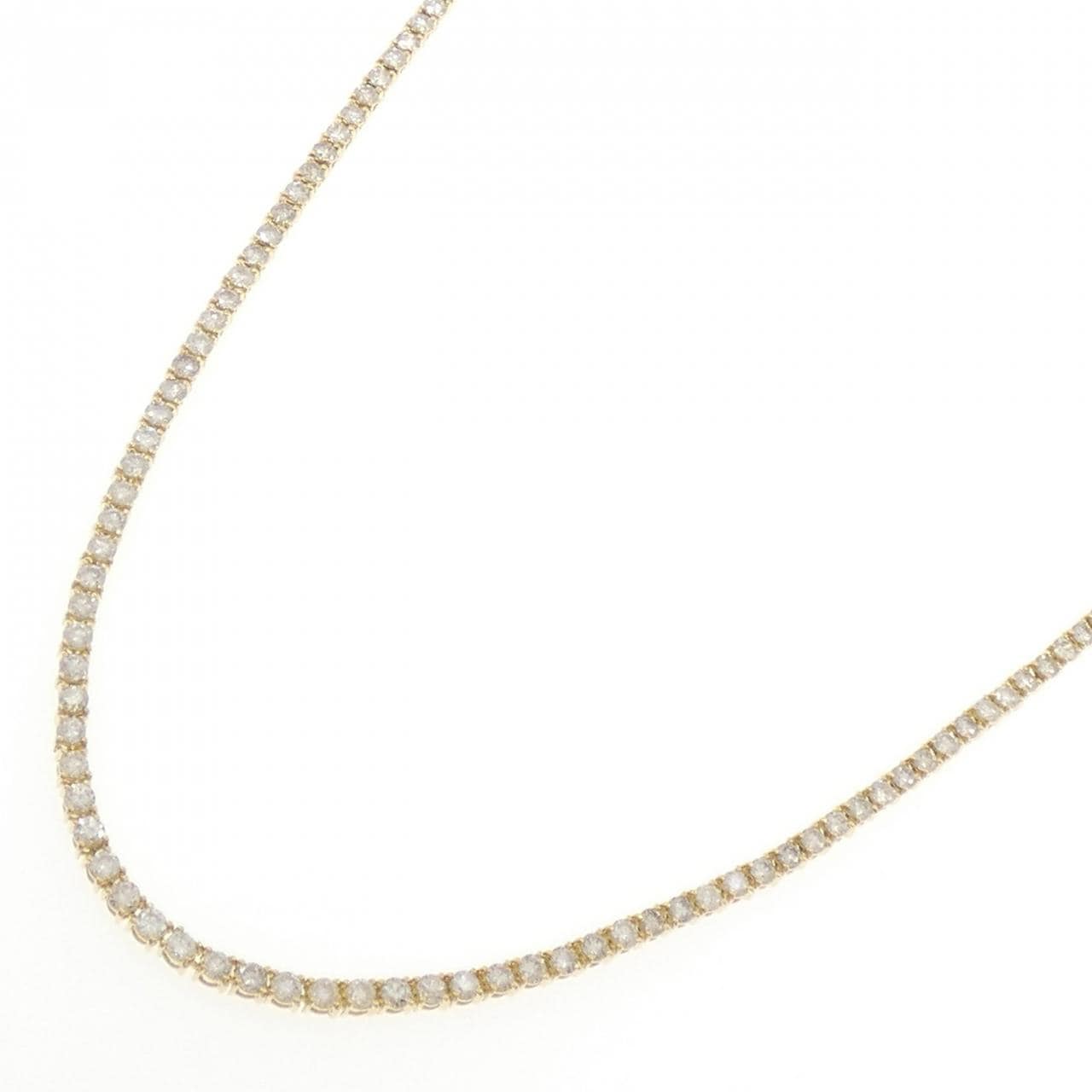 K18YG ダイヤモンド ネックレス 11.55CT