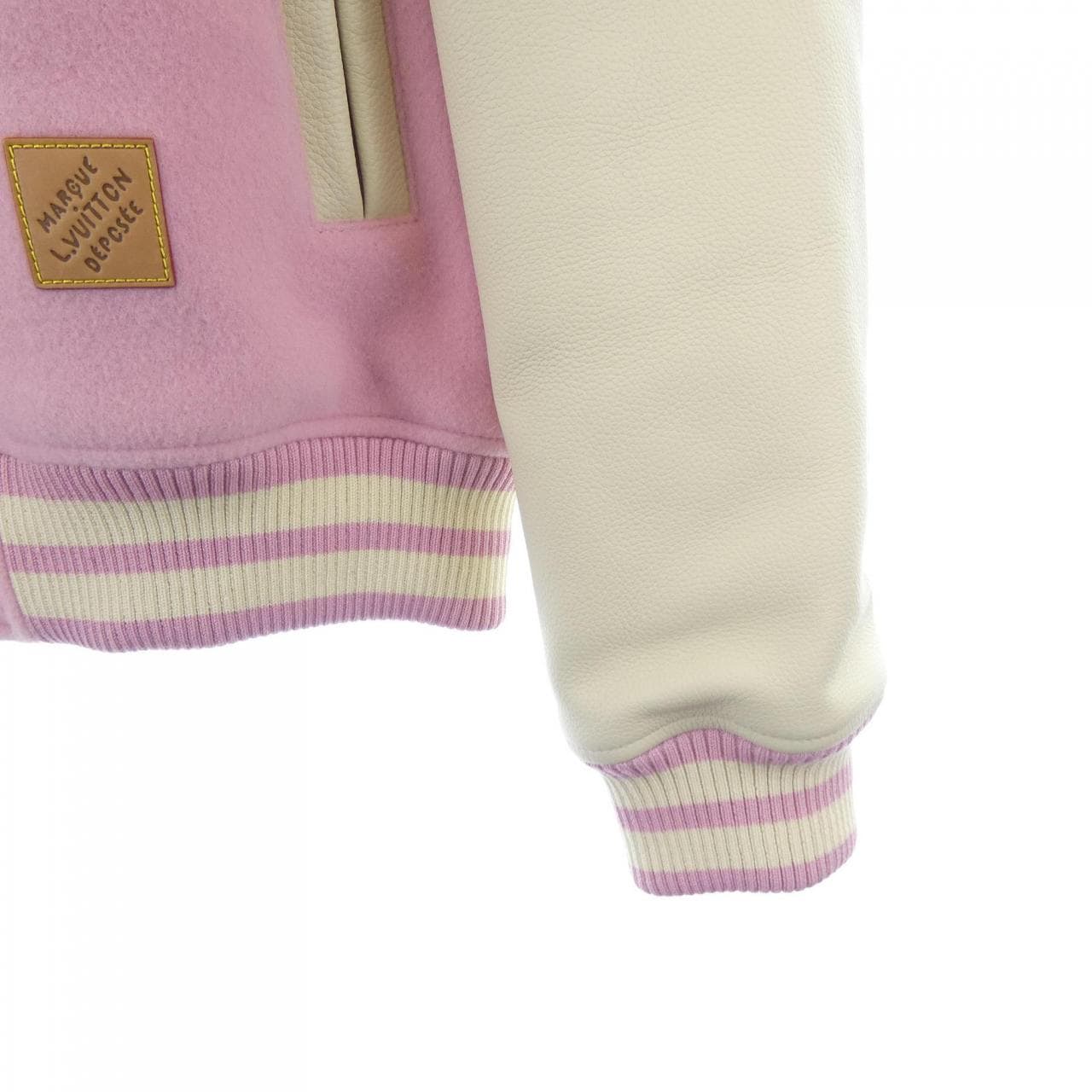 ルイヴィトン LOUIS VUITTON レザー シグネチャー バーシティジャケット HTL64EGIQ ブルゾン