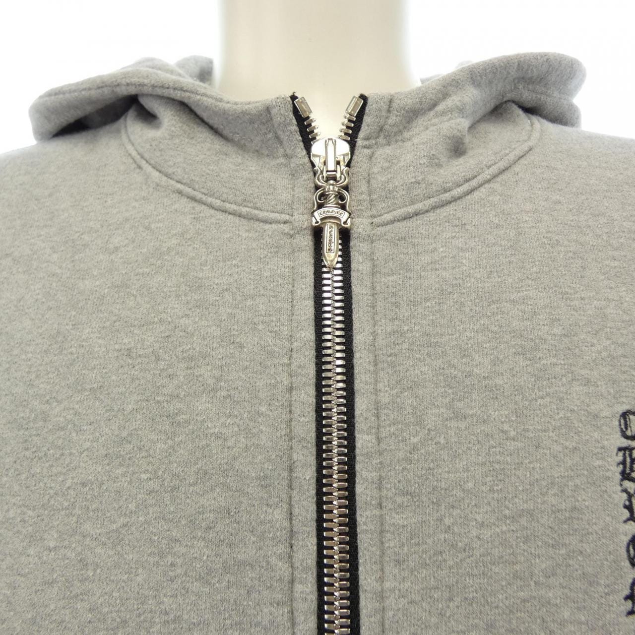 クロムハーツ CHROME HEARTS ヴァーティカルロゴ VERTICAL LOGO CHプラスパッチ 2212-304-6607 パーカー