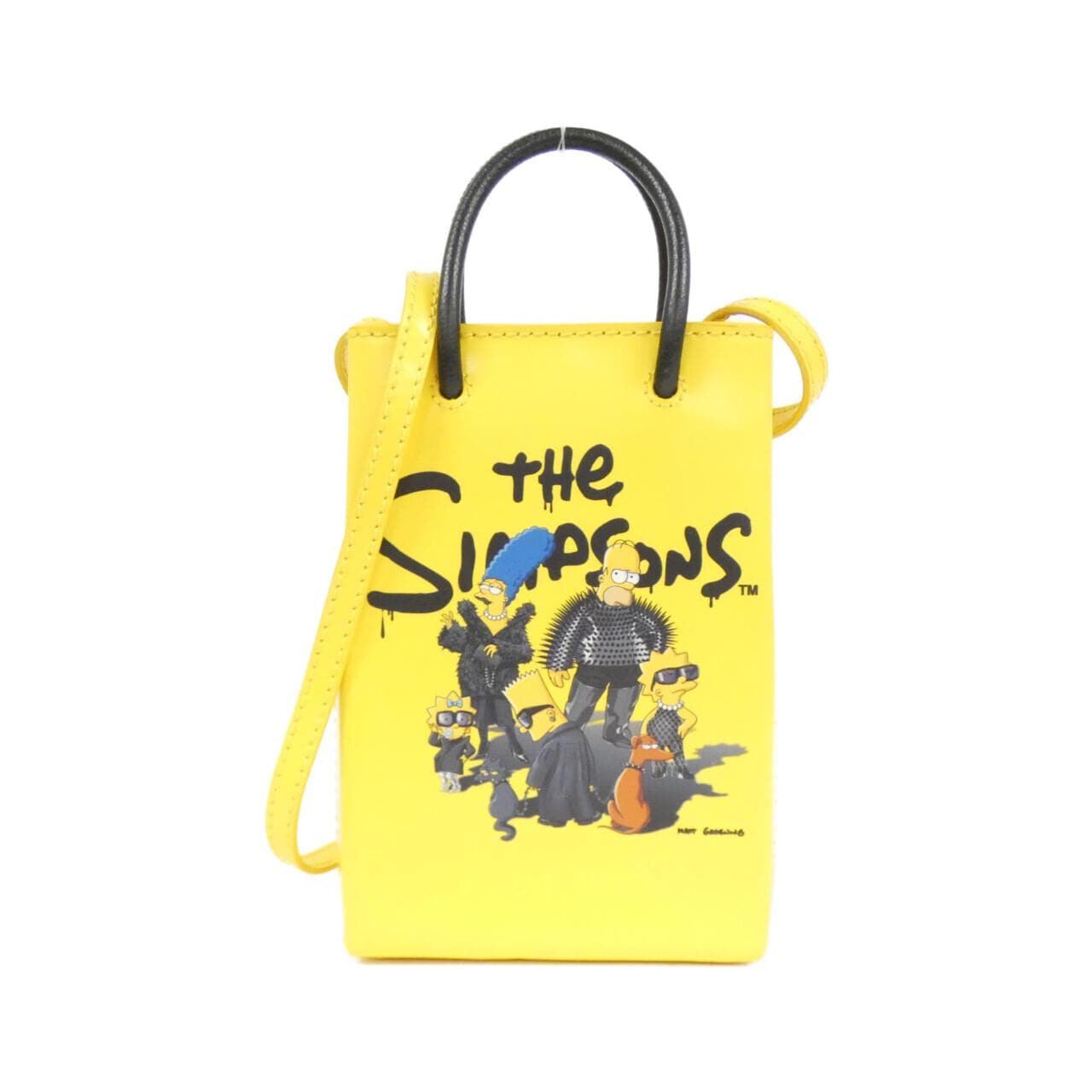 [新品] BALENCIAGA THE SIMPSONS 593826 23VBN 單肩包