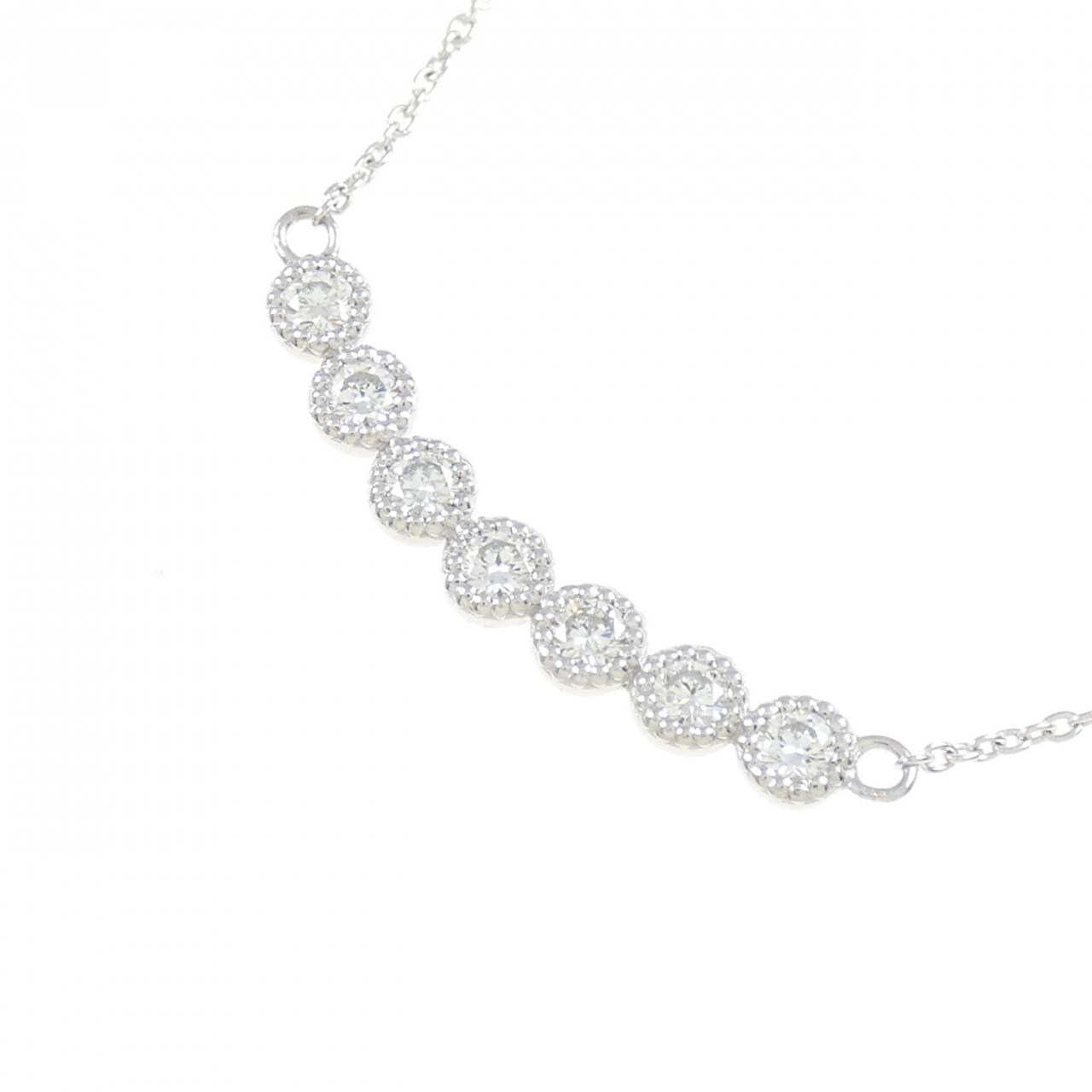 PT900/PT850 ダイヤモンド ネックレス 0.303CT