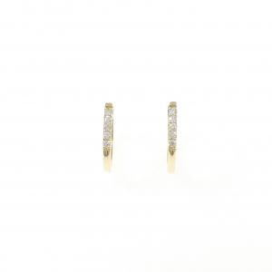 【リメイク】K18YG ダイヤモンド ピアス 0.10CT