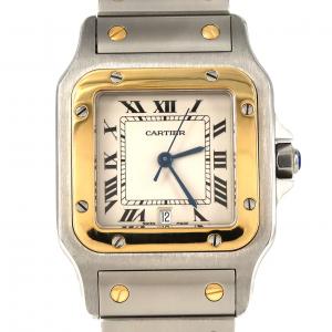 カルティエ サントスガルベLM コンビ W20011C4 SSxYG クォーツ