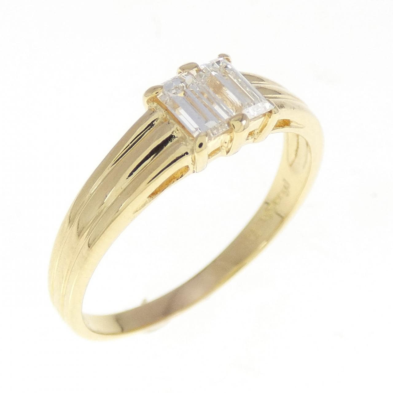 750YG ダイヤモンド リング 0.40CT