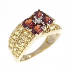 10KYG/10KWG カラーストーン リング