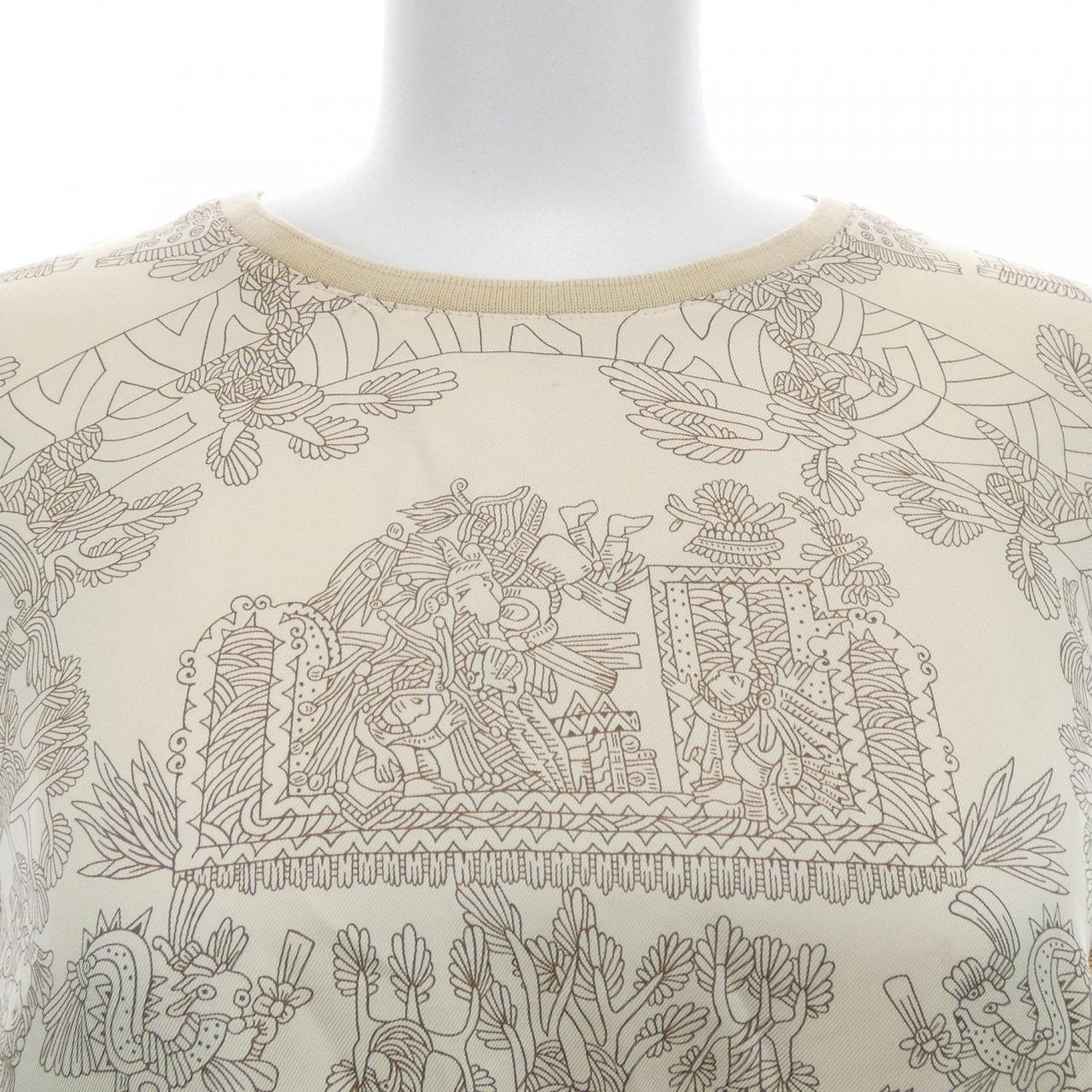 【ヴィンテージ】エルメス HERMES ツイルレーヌ トップス